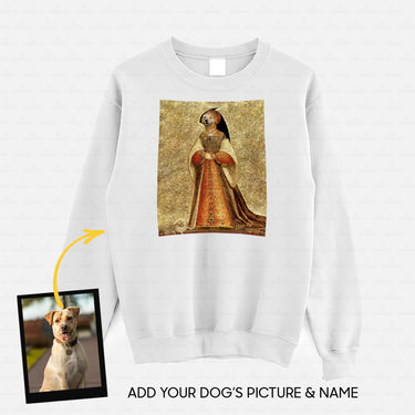 Personalized Dog Gift Idea - Royal Dog's Portrait 68 For Dog Lovers - Standard Crew Neck Sweatshirt